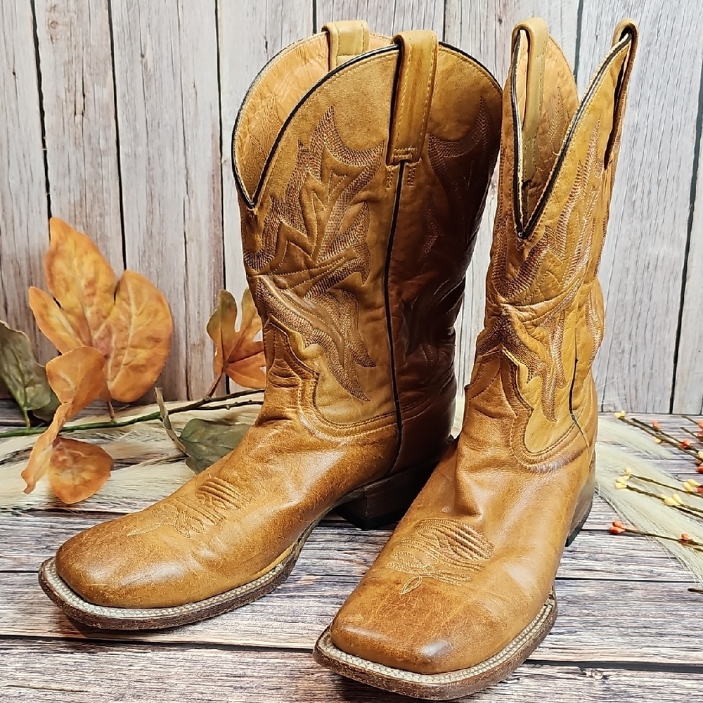 STETSON MEN'S SQUARE TOE  ROPER BOOT